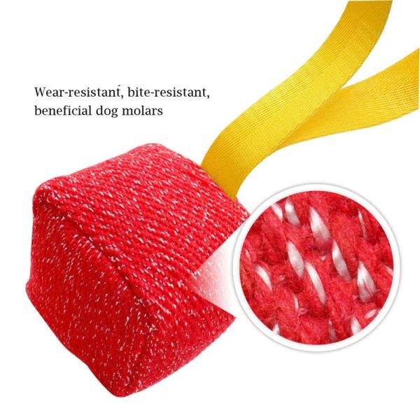 Large Dogs Bite Training Tugs Pillow Nylon Rope Handle Large Dogs Bite Training Tugs Pillow Nylon Rope Handle