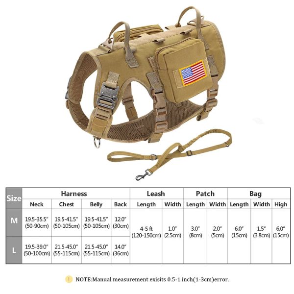 Large Dogs Training Harnesses With Pouches Large Dogs Training Harnesses With Pouches