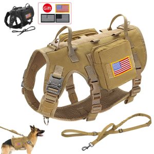 Large Dogs Training Harnesses With Pouches