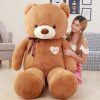 Large Kawaii Teddy Bear Plush Pillow 60cm