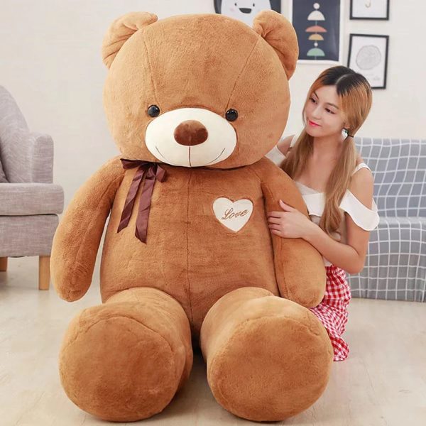 Large Kawaii Teddy Bear Plush Pillow 60cm