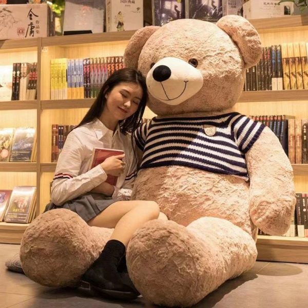 Large Kawaii Teddy Bear Plush Pillow 62cm