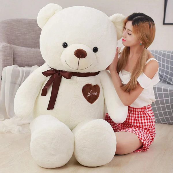 Large Kawaii Teddy Bear Plush Pillow 62cm