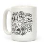 Late Bloomer Floral Coffee Mug Late Bloomer Floral Coffee Mug