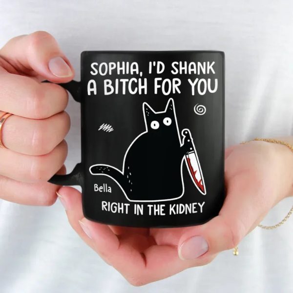 Laughter Here, Together Always - Friend Personalized Custom Black Mug - Christmas Gift For Best Friends, Sisters, Family Members, Coworkers Laughter Here, Together Always - Friend Personalized Custom Black Mug - Christmas Gift For Best Friends, Sisters, Family Members, Coworkers
