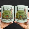 Lawn Care Worker Mug With Lawn Mower, Tools, and Sunglasses - Personalized Custom Coffee Mug - FAM324_MG Lawn Care Worker Mug With Lawn Mower, Tools, and Sunglasses - Personalized Custom Coffee Mug - FAM324_MG
