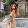 Layered Sequin Fringe Mini Dress Layered Sequin Fringe Mini Dress