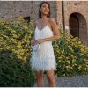 Layered Sequin Fringe Mini Dress Layered Sequin Fringe Mini Dress