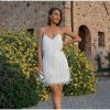 Layered Sequin Fringe Mini Dress Layered Sequin Fringe Mini Dress