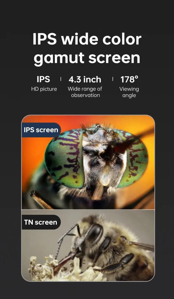 Lcd Digital Microscope With Stand