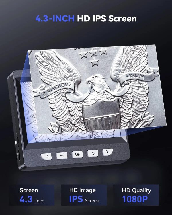Lcd Digital Microscope With Stand
