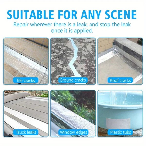 Leakage Repair Tape - Waterproof, Uv Resistant, And Super Strong Leakage Repair Tape - Waterproof, Uv Resistant, And Super Strong