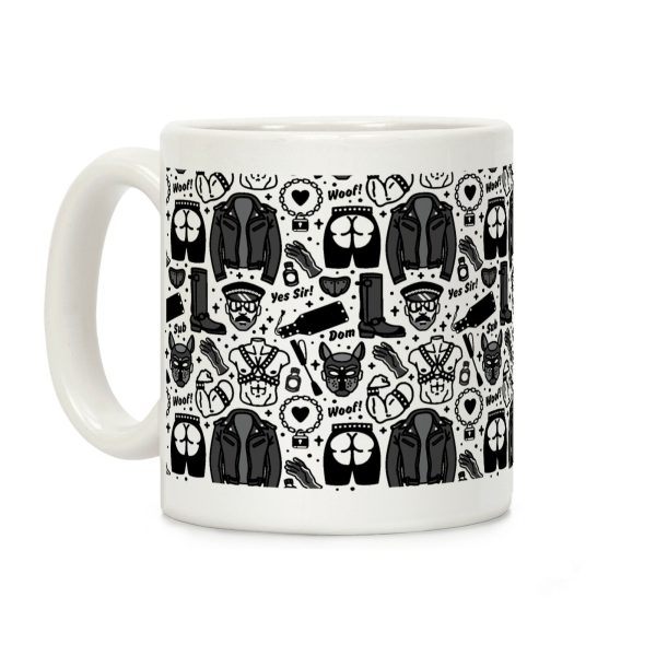 Leather Daddy Pattern Coffee Mug Leather Daddy Pattern Coffee Mug