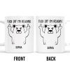 Leave Me Alone I'm Reading Angry Bear Design - Personalized Custom Coffee Mug - COL086_MG Leave Me Alone I'm Reading Angry Bear Design - Personalized Custom Coffee Mug - COL086_MG