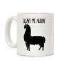 Leave Me Alone Llama Coffee Mug Leave Me Alone Llama Coffee Mug