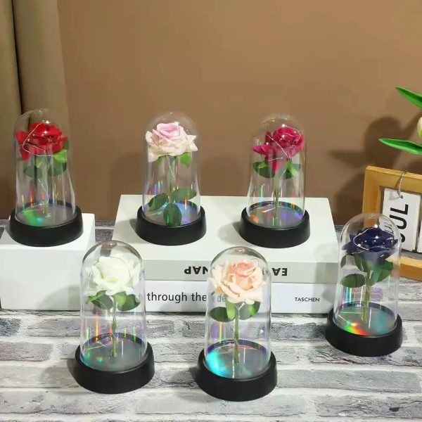 LED Artificial Rose Flowers for Home and Party Decoration LED Artificial Rose Flowers for Home and Party Decoration