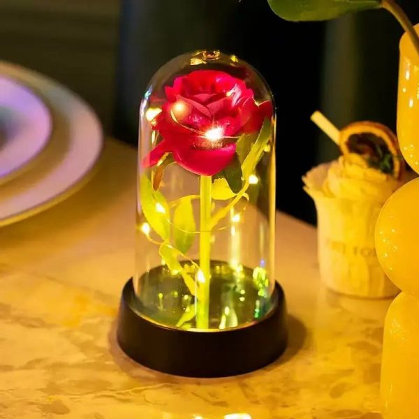 LED Artificial Rose Flowers for Home and Party Decoration LED Artificial Rose Flowers for Home and Party Decoration