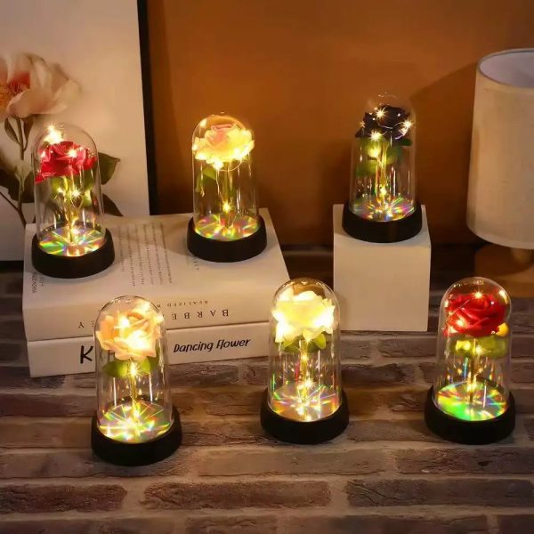 LED Artificial Rose Flowers for Home and Party Decoration LED Artificial Rose Flowers for Home and Party Decoration