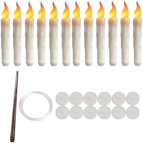 Led Candles With Magic Wand Led Candles With Magic Wand