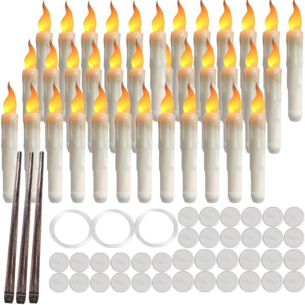 Led Candles With Magic Wand Led Candles With Magic Wand