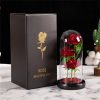 LED Galaxy Rose Night Light Artificial Flower Decor LED Galaxy Rose Night Light Artificial Flower Decor