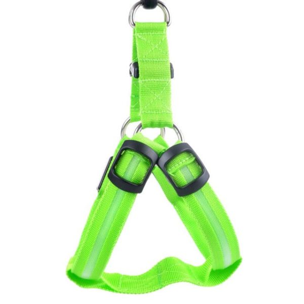 Led Glowing Dog Harness Led Glowing Dog Harness
