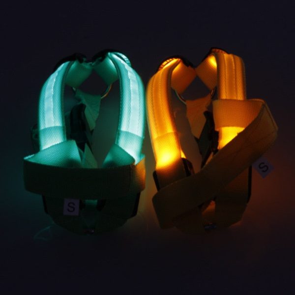 Led Glowing Dog Harness Led Glowing Dog Harness