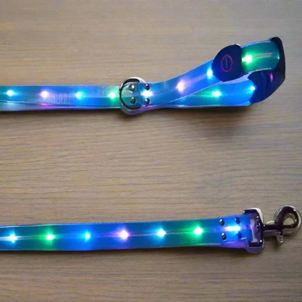 Led Glowing Dog Leash Led Glowing Dog Leash