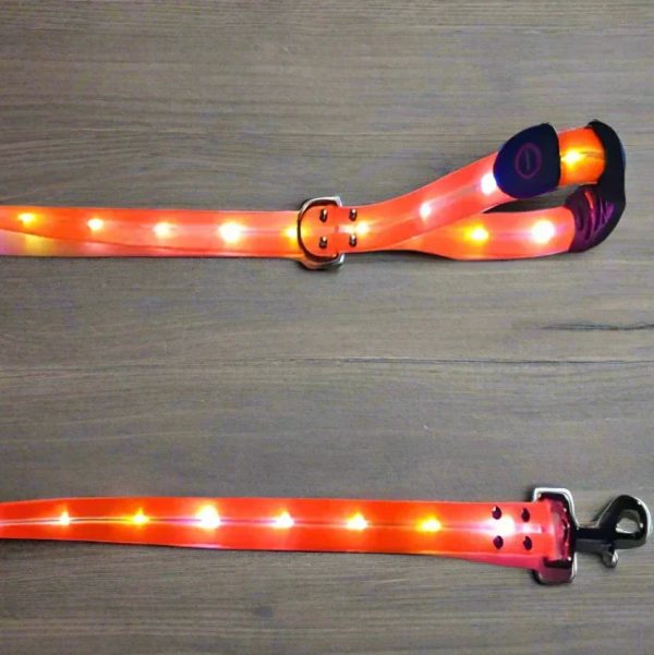 Led Glowing Dog Leash Led Glowing Dog Leash