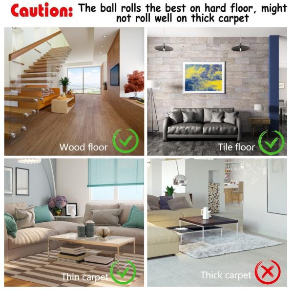 LED Laser Rolling Ball Interactive Electronic Cat Toy LED Laser Rolling Ball Interactive Electronic Cat Toy