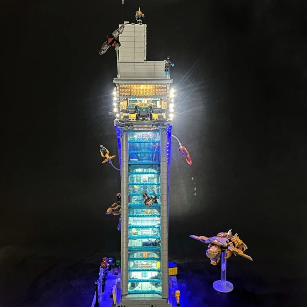 LED Light Kit For Avengers Tower Building Blocks LED Light Kit For Avengers Tower Building Blocks