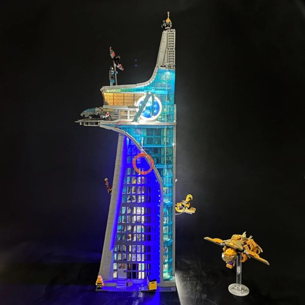 LED Light Kit For Avengers Tower Building Blocks LED Light Kit For Avengers Tower Building Blocks