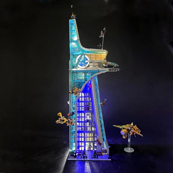 LED Light Kit For Avengers Tower Building Blocks LED Light Kit For Avengers Tower Building Blocks