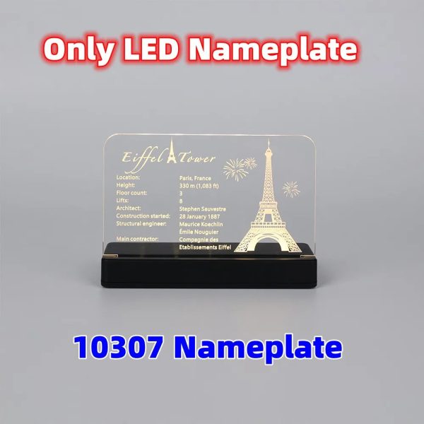 Led Light Kit For Eiffel Tower PARIS World Famous Architecture Building Blocks Led Light Kit For Eiffel Tower PARIS World Famous Architecture Building Blocks