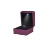 LED Light Ring Box Luxury Jewelry Case for Proposal