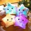 LED Light Star Plush Toy Soft Stuffed Star Pillow for Kids