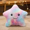 LED Light Star Plush Toy Soft Stuffed Star Pillow for Kids