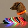LED Nylon Dog Collar Night Safety Flashing Glow Luminous LED Nylon Dog Collar Night Safety Flashing Glow Luminous