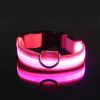 LED Nylon Dog Collar Night Safety Flashing Glow Luminous LED Nylon Dog Collar Night Safety Flashing Glow Luminous