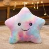 LED Star Plush Toy Soft Stuffed Star Pillow for Kids and Home Decor