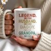 Legend Husband Daddy Grandpa Tribute Mug - Personalized Custom Coffee Mug - DAD027_MG Legend Husband Daddy Grandpa Tribute Mug - Personalized Custom Coffee Mug - DAD027_MG