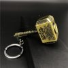 Legends The Avengers Peripherals Thanos Infinity Gauntlet Alloy Car Keychain