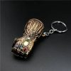 Legends The Avengers Peripherals Thanos Infinity Gauntlet Alloy Car Keychain
