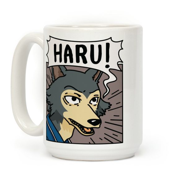 Legosi Screaming Haru (1 of 2 Pair) Coffee Mug Legosi Screaming Haru (1 of 2 Pair) Coffee Mug