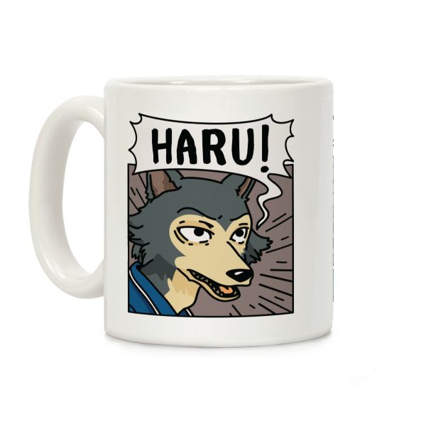 Legosi Screaming Haru (1 of 2 Pair) Coffee Mug Legosi Screaming Haru (1 of 2 Pair) Coffee Mug