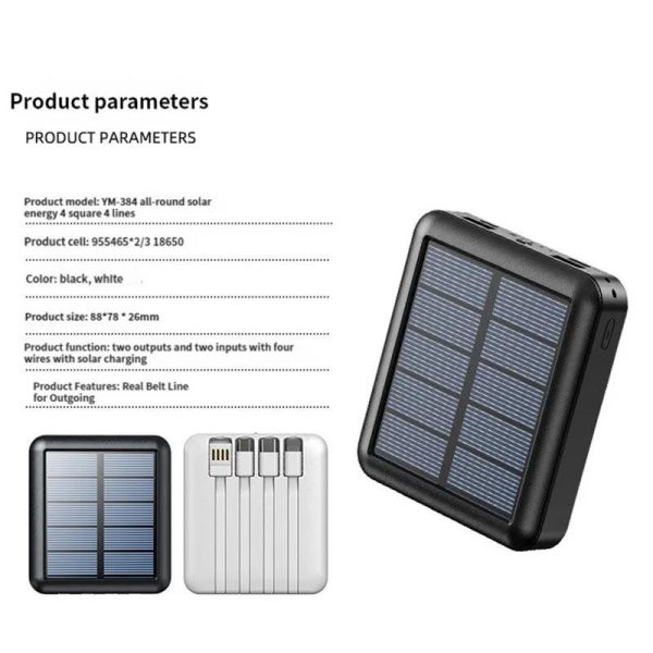 Lenovo 50000Mah Solar Power Bank Lenovo 50000Mah Solar Power Bank