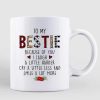 Leopard Checkered Christmas Fashion Besties Personalized Mug Leopard Checkered Christmas Fashion Besties Personalized Mug