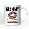 Leopard Lips Glammy Definition Personalized Mug, Coquette Grandma Gift With Custom Name Leopard Lips Glammy Definition Personalized Mug, Coquette Grandma Gift With Custom Name