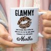 Leopard Lips Glammy Definition Personalized Mug, Coquette Grandma Gift With Custom Name Leopard Lips Glammy Definition Personalized Mug, Coquette Grandma Gift With Custom Name