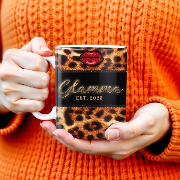 Leopard Print And Red Lips Glamorous Coffee Mug - Personalized Custom Coffee Mug - GRM042_MG Leopard Print And Red Lips Glamorous Coffee Mug - Personalized Custom Coffee Mug - GRM042_MG